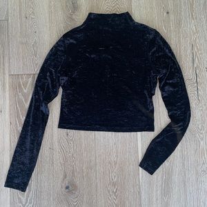 Never Worn: Lululemon All Aligned Mock Neck Long Sleeve Velvet